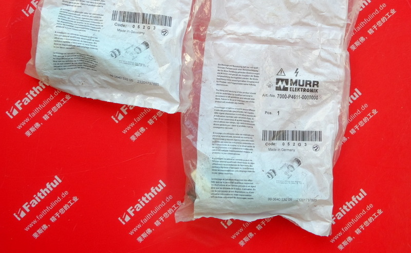 Murr-Elektronik 7000-P4611-0000000 MURR power connector M12 5 core L-Code E12672