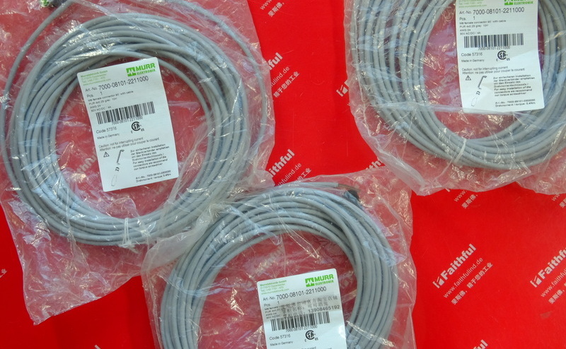 Murr-Elektronik 7000-08101-2211000 MURR Connection Line M8 4 Core 10 m PUR