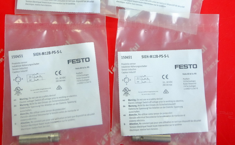 Festo 150451 FESTO proximity switch SIEH-M12B-PS-S-L