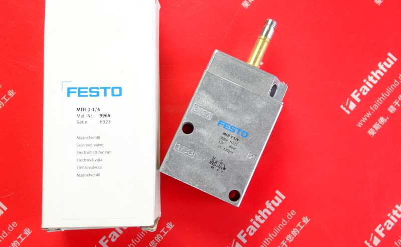 Festo 9964 FESTO solenoid valve MFH-3-1/4