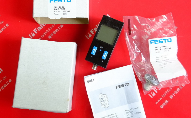 Festo SDE1-B2-G2-R18-C-P2-M8 FESTO pressure sensor 575462 192766