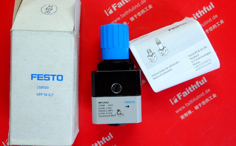 Festo 159500 FESTO Precision Pressure Reducing Valve LRP-1/4-0,7
