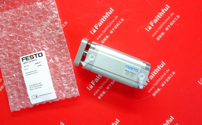 Festo 156873 FESTO compact cylinder ADVUL-25-50-P-A