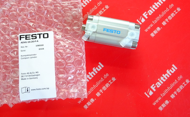 Festo 156510 FESTO compact cylinder ADVU-16-20-P-A