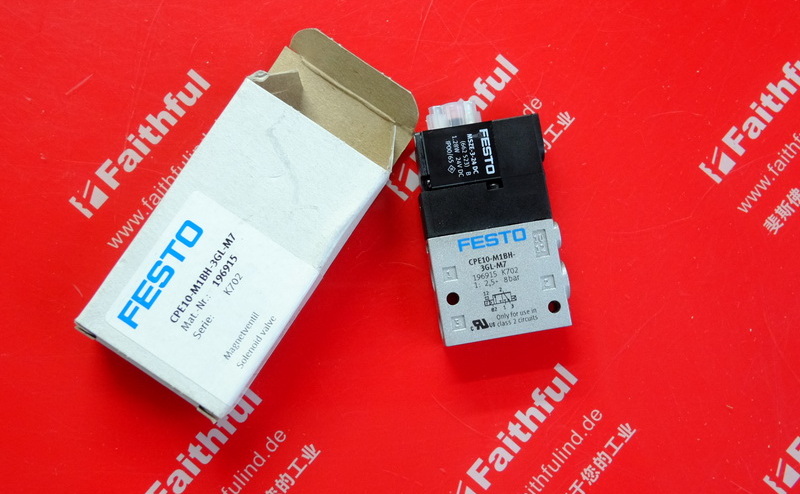 Festo 196915 FESTO solenoid valve CPE10-M1BH-3GL-M7
