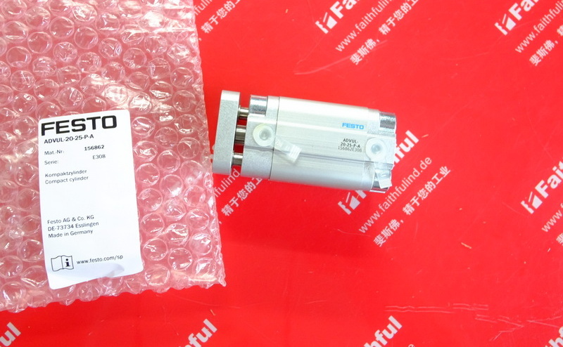 Festo 156862 FESTO compact cylinder ADVUL-20-25-P-A