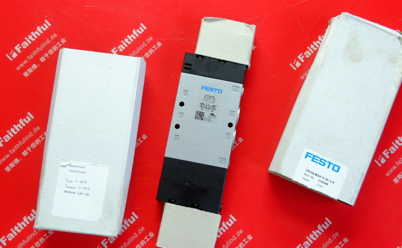 Festo 170249 FESTO solenoid valve CPE18-M1H-5/3E-1/4