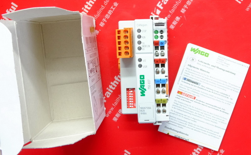 Wago 750-837 WAGOCANopen Controllers WAGO I/O SYSTEM CANopen