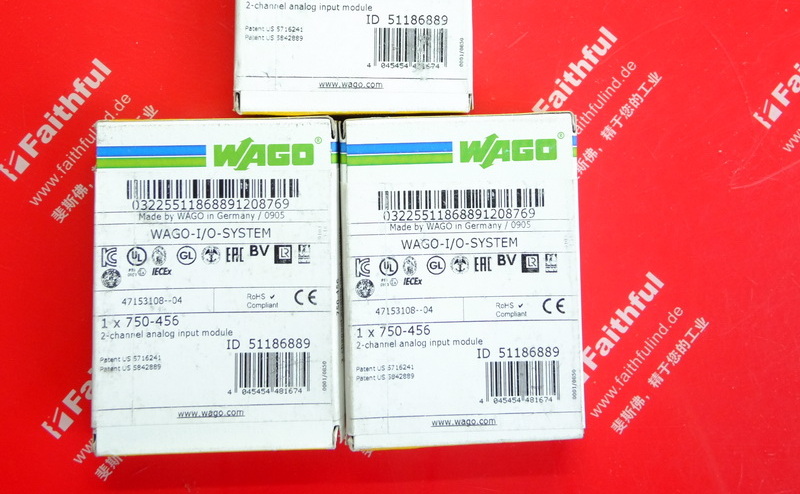 Wago 750-456 WAGO2 Channel Analog Input Modules WAGO I/O SYSTEM
