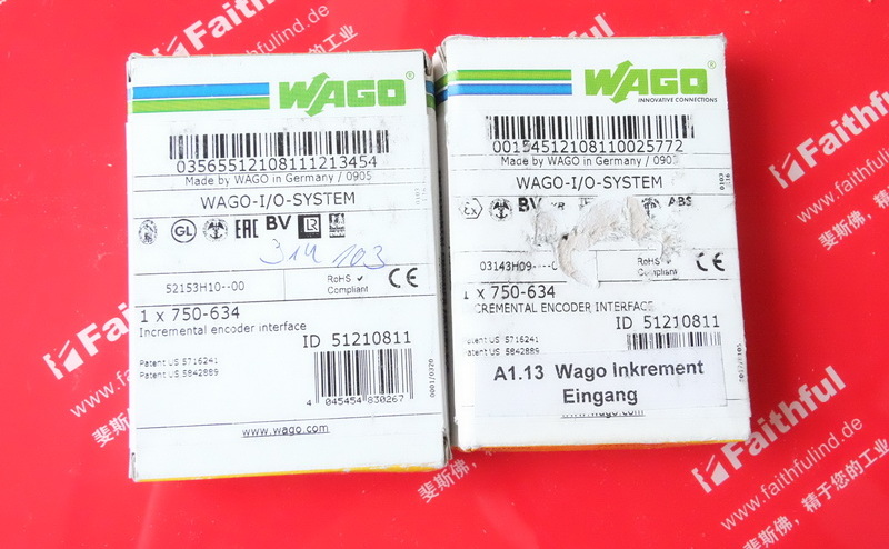 Wago 750-634 WAGO Incremental Encoder Interface Modules WAGO I/O SYSTEM