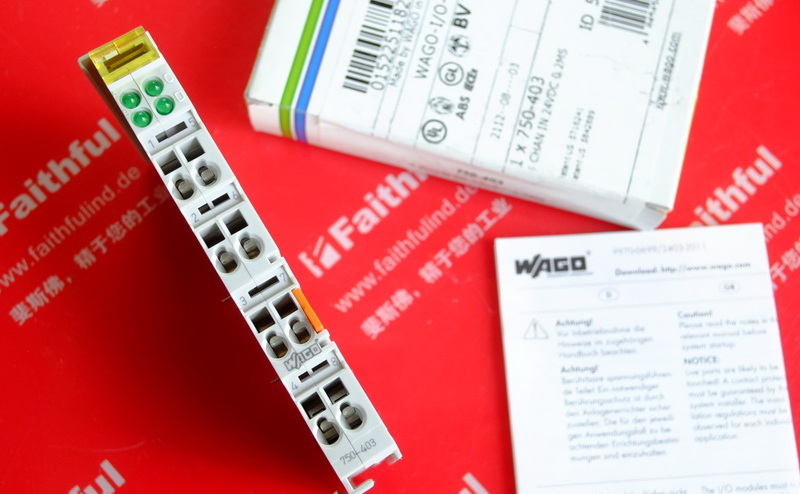 Wago 750-403 WAGO4 channel digital input module WAGO I/O SYSTEM