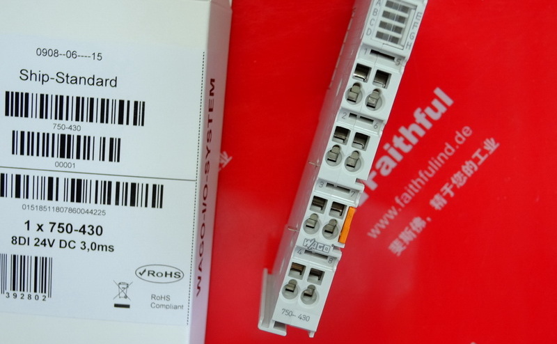Wago 750-430 WAGO8 Channel Digital Input Module WAGO I/O SYSTEM
