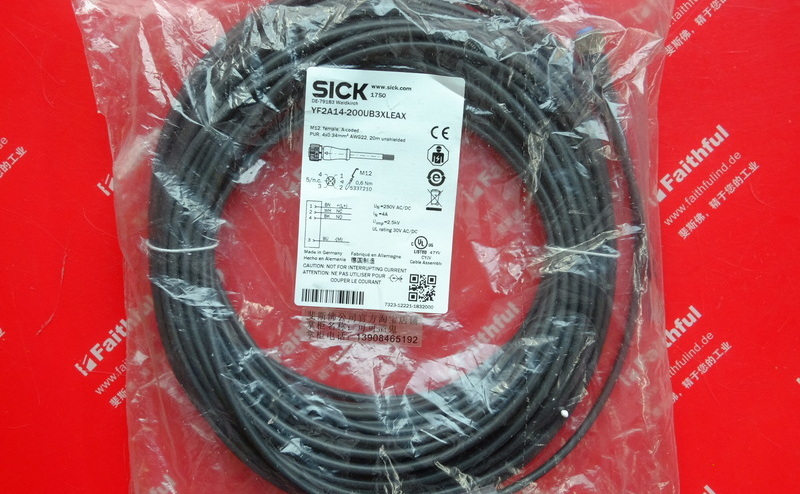 Sick YF2A14-200UB3XLEAX SICK Cable 2095611 M12 4 Core 20 m