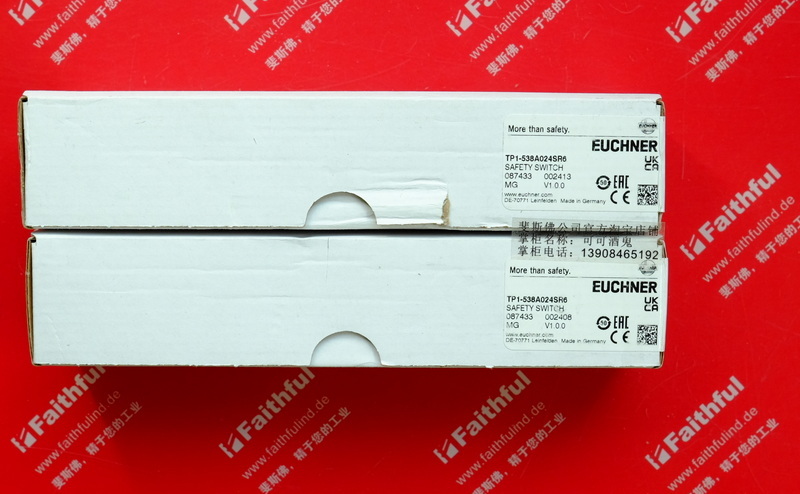 Euchner 087433 EUCHNER new safety switch TP1-538A024SR6