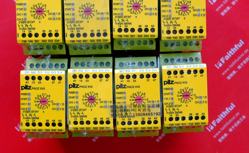 Pilz 774502 PILZ Safety Relay Module PNOZ XV2 3/24VDC 2n/o 2n/o t