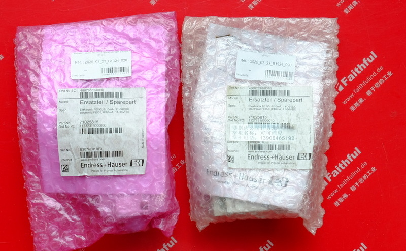 E H FEI55 ENDRESS HAUSER new electronic plug-in module 71025815 for level meter