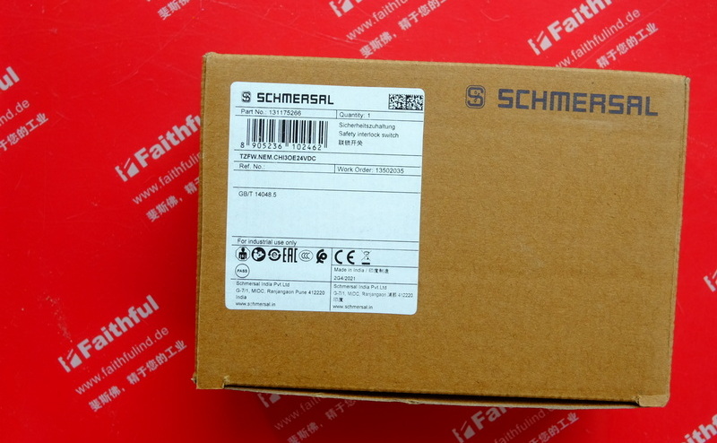 Schmersal 131175266 SCHMERSAL new safety switch TZFW.NEM.CHI3OE24VDC