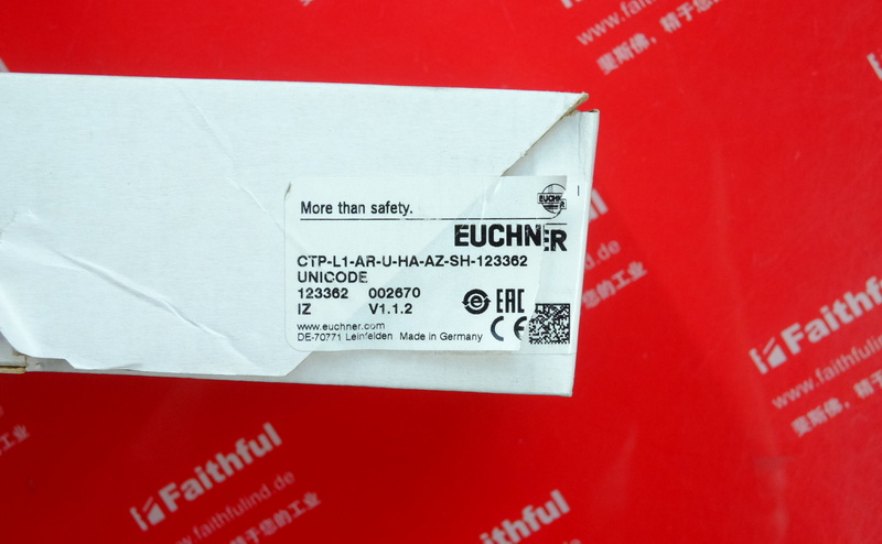 Euchner 123362 EUCHNER safety switch CTP-L1-AR-U-HA-AZ-SH-123362