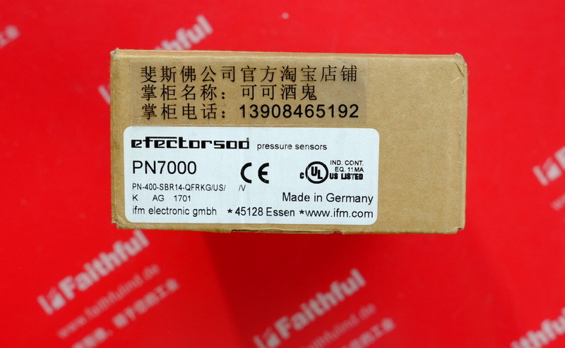 IFM PN7000 IFM Pressure Sensor with Display PN-400-SBR14-QFRKG/US/ /V