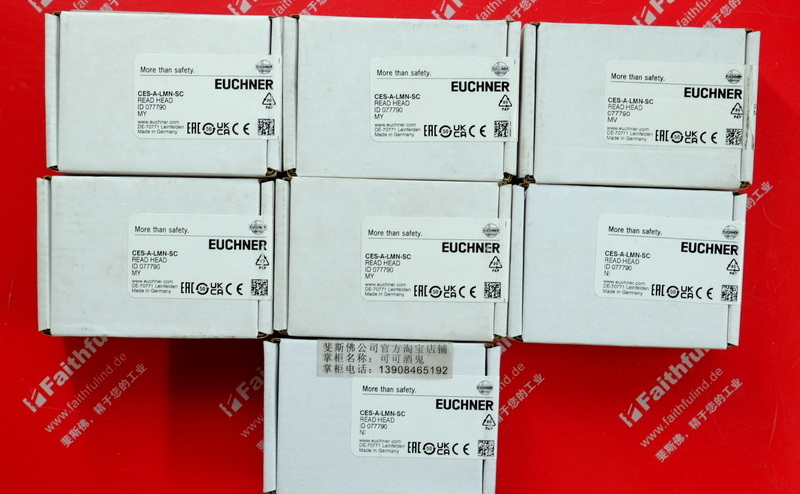 Euchner 077790 EUCHNER read head CES-A-LMN-SC,M8 connector