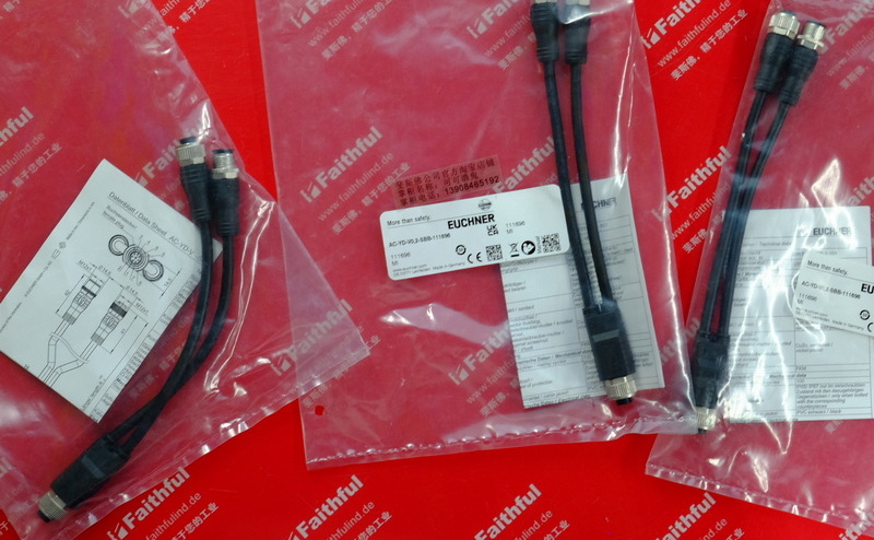 Euchner AC-YD-V0,2-SBB-111696 EUCHNERY connection line M12 5-pin 8-core