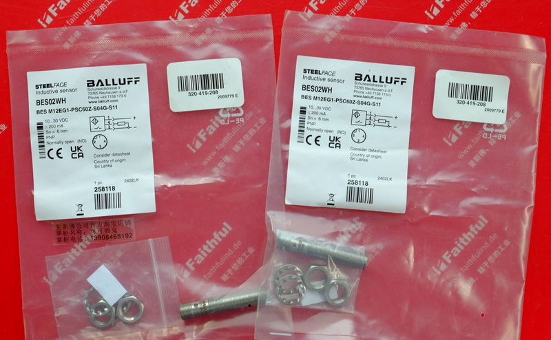 Balluff BES02WH BALLUFF Inductance Sensor BES M12EG1-PSC60Z-S04G-S11