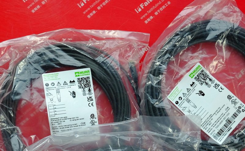 Murr Elektronik 7000-08061-6311000 MURR Connection Line M8 4 Core 10 m