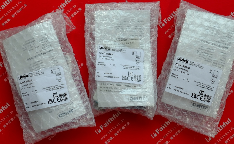 Jumo 43008765 JUMO new pressure sensor 401001-461-405-523-20-601-61/000