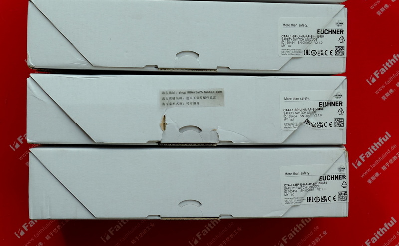 Euchner 165454 EUCHNER safety switch CTA-L1-BP-U-HA-AP-SII-165454