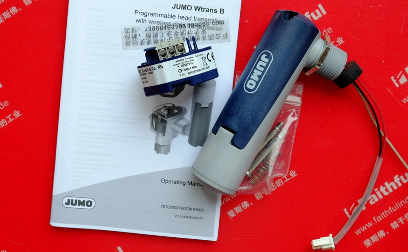 Jumo 00537914 JUMO Wireless Temperature Sensor Wtrans B 707060/8-10/000