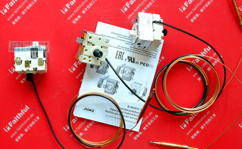 Jumo 60003136 JUMO new temperature sensor heatTHERM 602031-671-000-00-2000- 40-10-6-40-13-460/707