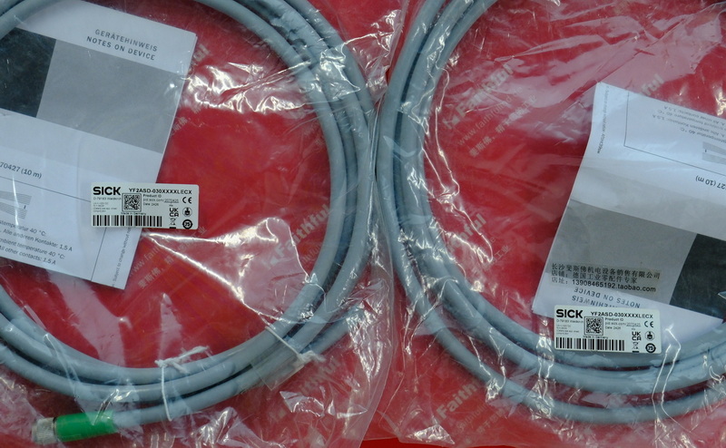 Sick YF2ASD-030XXXXLECX SICK Cable 2070425 M12 17 Core 3 m Shielded