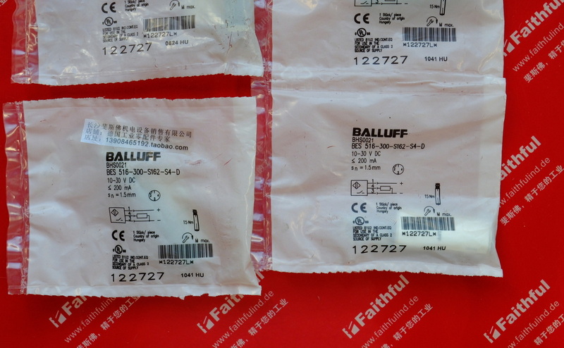 Balluff BHS0021 BALLUFF New Inductive Switch BES 516-300-S162-S4-D